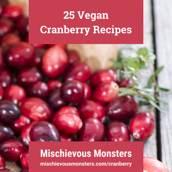 25 Vegan Cranberry Recipes