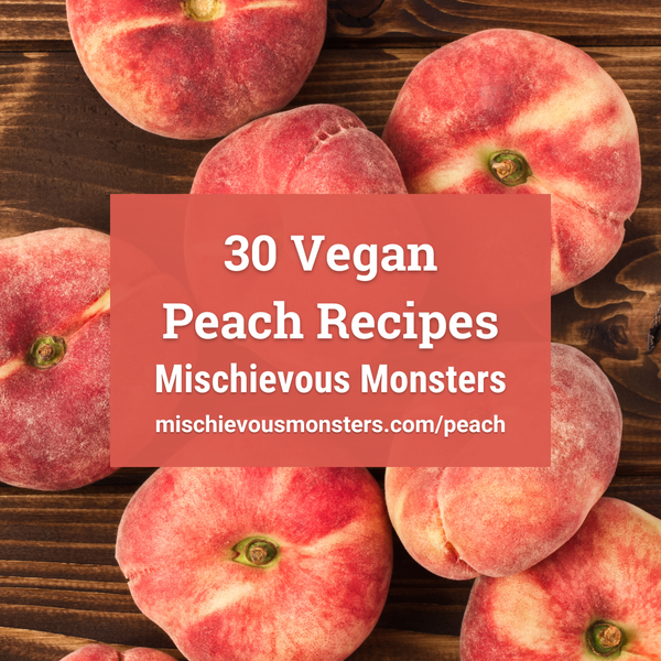 30 Vegan Peach Recipes