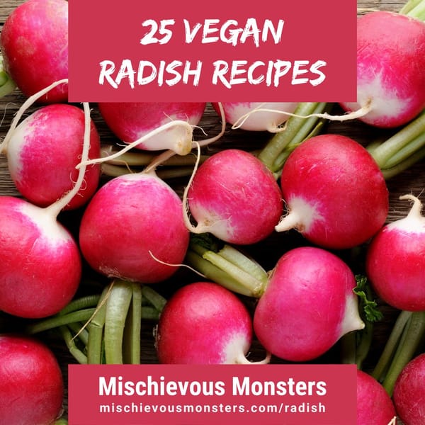 25 Vegan Radish Recipes